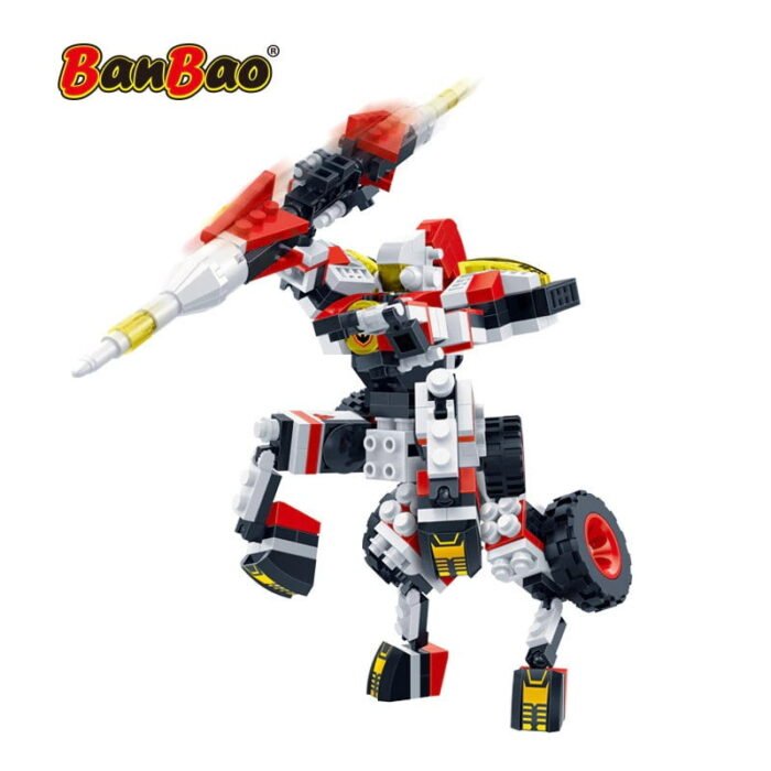 Конструктор-трансформер *Mech 2* Багряний лицар/Banbao - Зображення 2