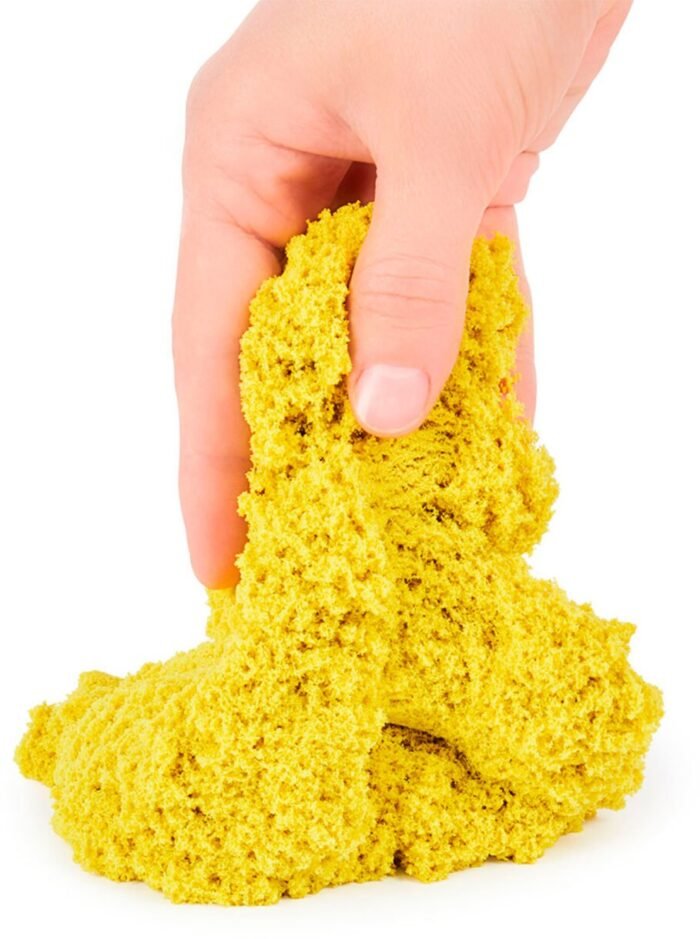 Песок для детского творчества с ароматом - KINETIC SAND БАНАНОВЫЙ ДЕСЕРТ - Зображення 2