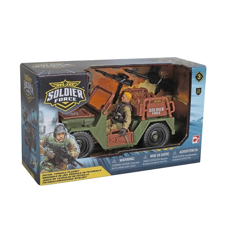 Chap Mei Ігровий набір *Солдати* PATROL JEEP, 545301-1