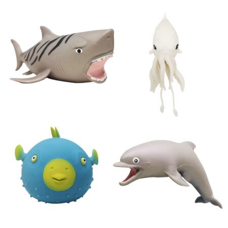 Стретч-игрушка в виде животного – ПОВЕЛИТЕЛИ ЭКВАТОРА (в ассорт., в диспл.) - Зображення 3