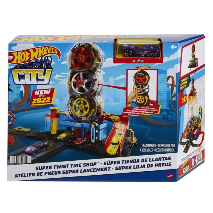 573872_2 HW City Racing Tire Workshop kit - Зображення 1