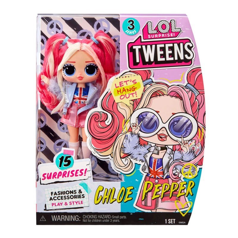 Игровой набор с куклой L.O.L. SURPRISE! серии *Tweens* S3 – ХЛОЯ ПЕППЕР (с аксессуарами)