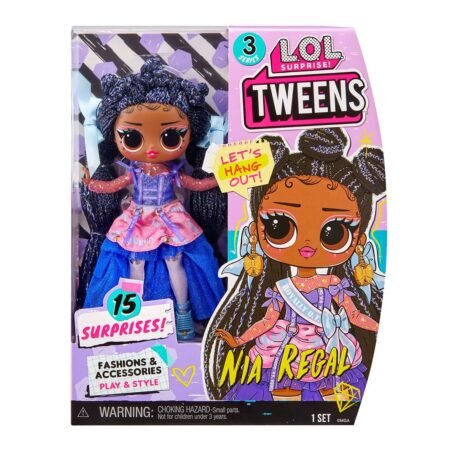 Игровой набор с куклой L.O.L. SURPRISE! серии *Tweens* S3 – НИЯ РИГАЛ (с аксессуарами)