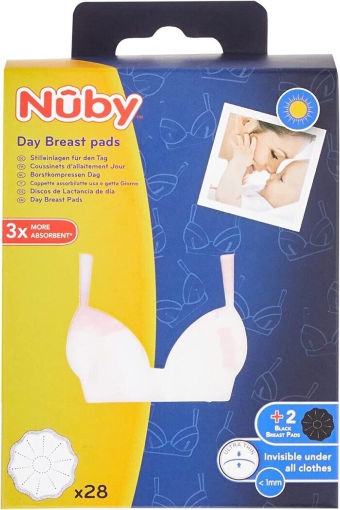 Накладки для грудей бавовняні одноразові, білі (30шт.уп) - Зображення 1