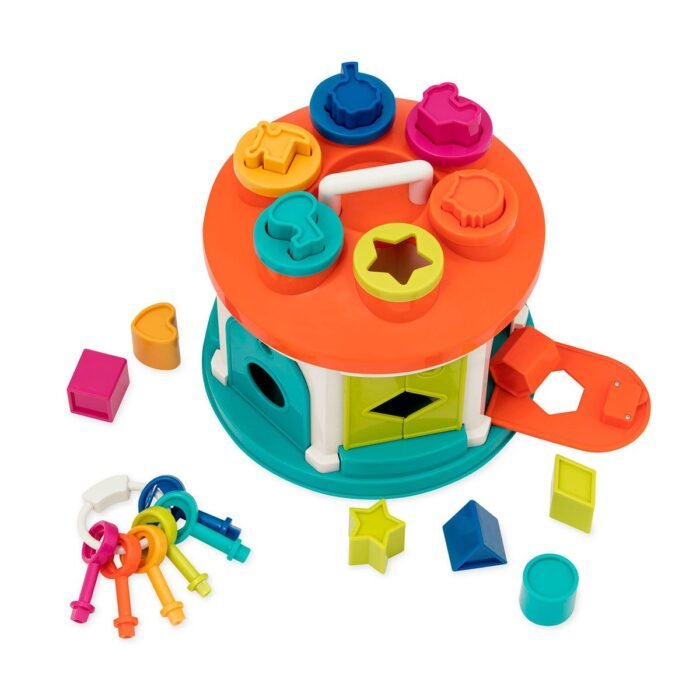 Розвиваюча іграшка-сортер - РОЗУМНИЙ БУДИНОЧОК (12 форм) - Зображення 3