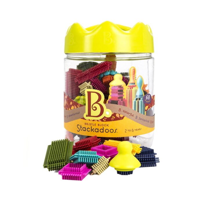 Конструктор-бристл - МЕГАПОЛИС (68 деталей, в банке) - Зображення 2