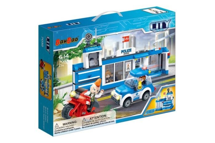c12180f41bae038816ca7b1c86a3a637 Конструктор *БанБао CITY* (328 елм.) Маленьке відділення поліції / Banbao - Зображення 1