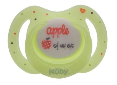 Пустушка *Анатомічна* світиться в темряві,  6-36m+ (2шт.уп.,в асорт) - Зображення 2