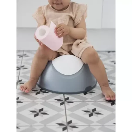 Ергономічний горщик - сірий - Зображення 3