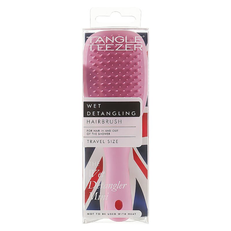 Гребінець Tangle Teezer The Wet Detangler Mini Baby Pink Sparkle