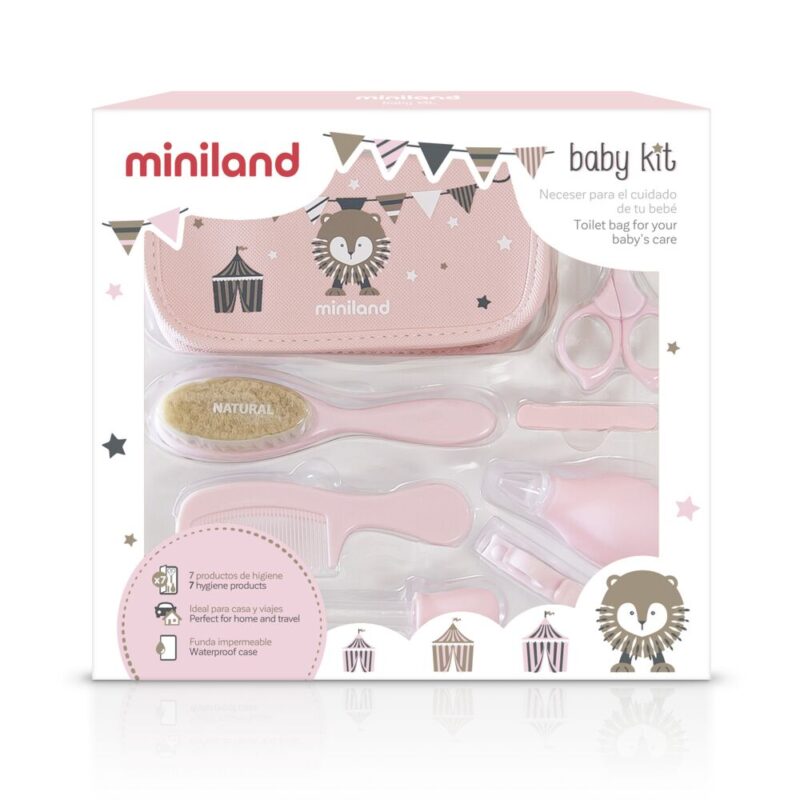 Набор по уходу за малышом Babykit розовый