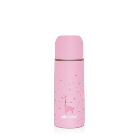 Термос для жидкостей розовый SILKY THERMOS Pink 350ML