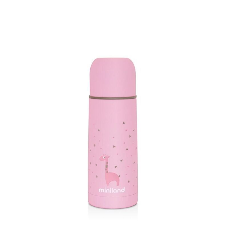 Термос для жидкостей розовый SILKY THERMOS Pink 350ML