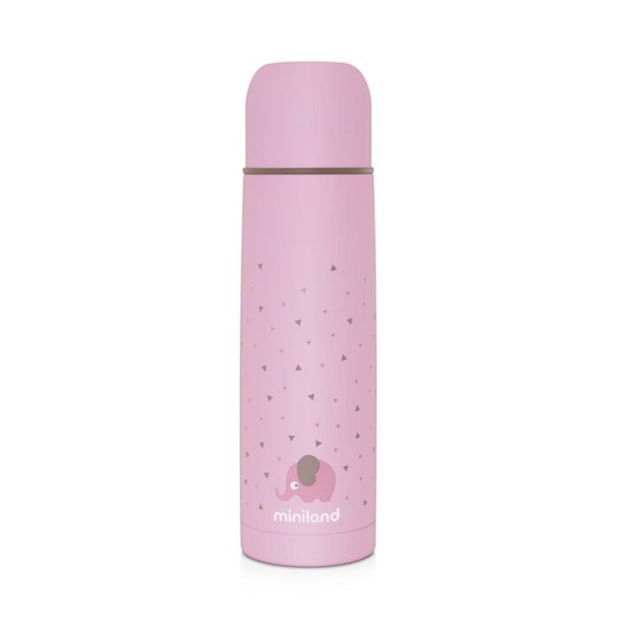 Термос для жидкостей розовый SILKY THERMOS PINK 500ML - Зображення 2