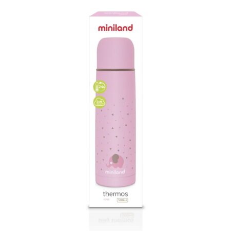 Термос для жидкостей розовый SILKY THERMOS PINK 500ML