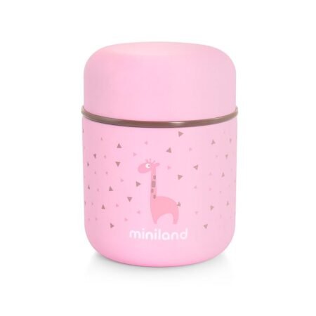 Термос пищевой розовый SILKY FOOD THERMOS MINI PINK 280ML