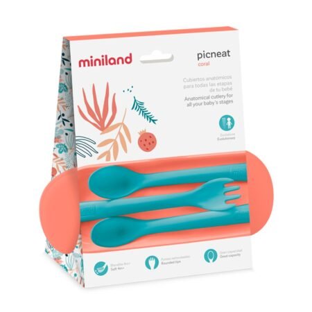 Набор столовых приборов Picneat MEDITERRANEAN corall