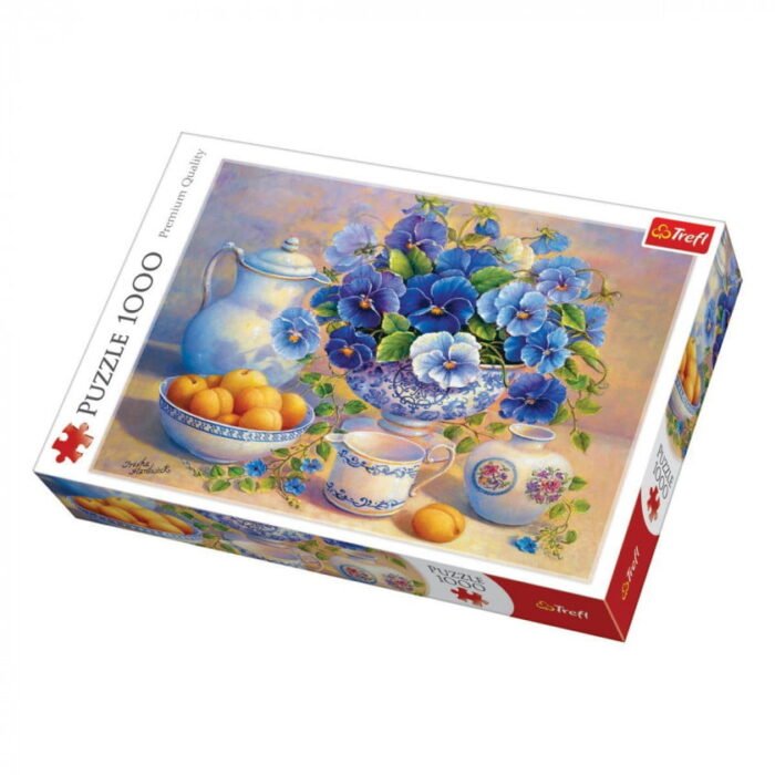 Пазл *1000* - Синiй букет - Зображення 1