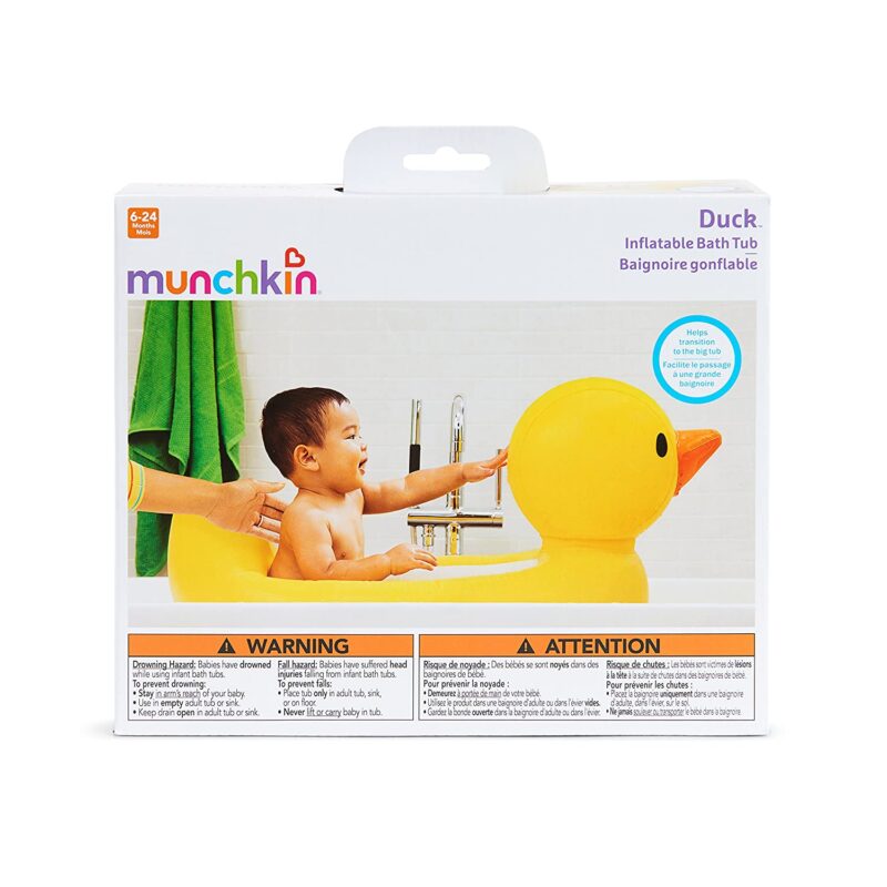 Munchkin Hot Inflatable Safety Duck Tub