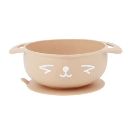 Набір тарілка на присосці, ложка і нагрудник FIRST'ISY, теракотовий (6-12 міс.) - Зображення 2