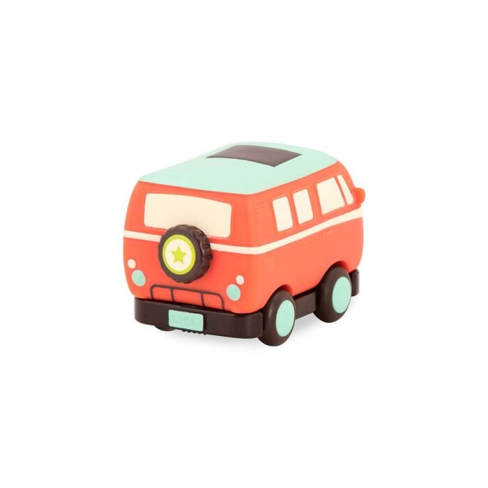 Машинка инерционная серии *Забавный автопарк* - РЕТРО-АВТОБУС - Зображення 2