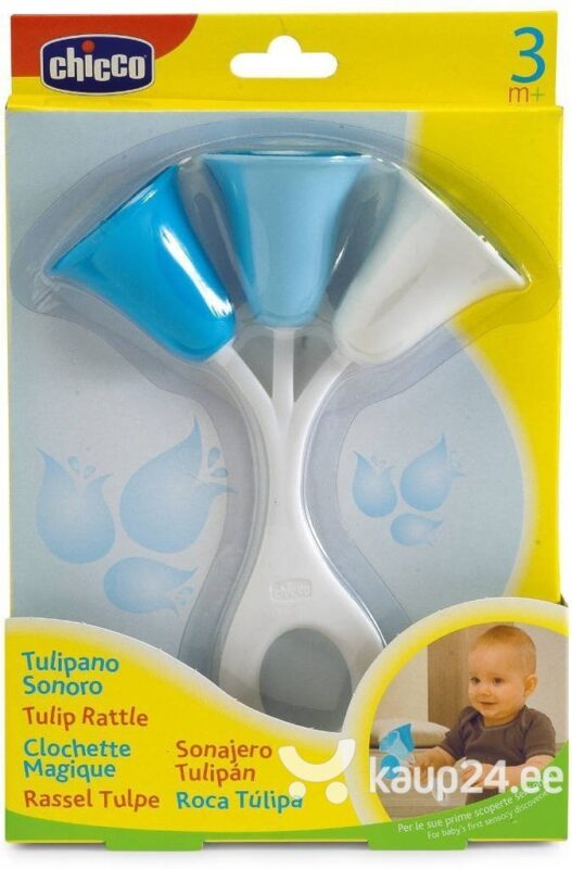 CHICCO брязкальце синій тюльпан, 96579