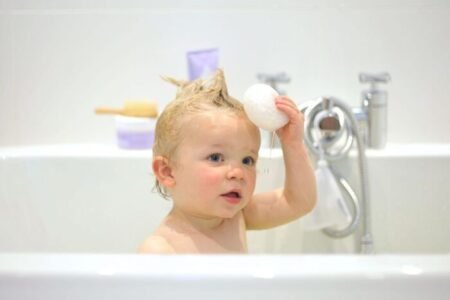 Натуральная губка для купания из конжака Kokoso Baby - Зображення 2