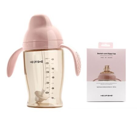 Поїльник Heorshe 280 мл. Рожевий