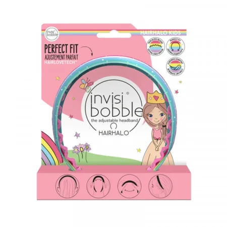 Дитячий обруч для волосся invisibobble HAIRHALO KIDS Rainbow Crown
