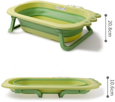 Ванночка складная Крокодил, желтая - Babyhood - Зображення 2