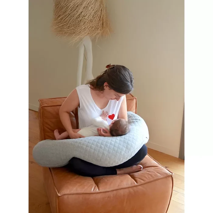 Подушка для вагітних і годуючих мам Beaba NEW - сірий - Зображення 3