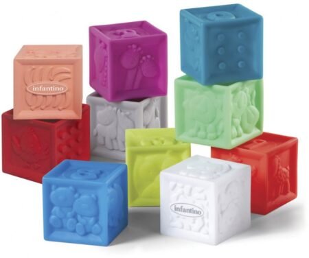 Розвиваючі силіконові кубики Infantino *Порахуй звірят*, 206711 - Зображення 2