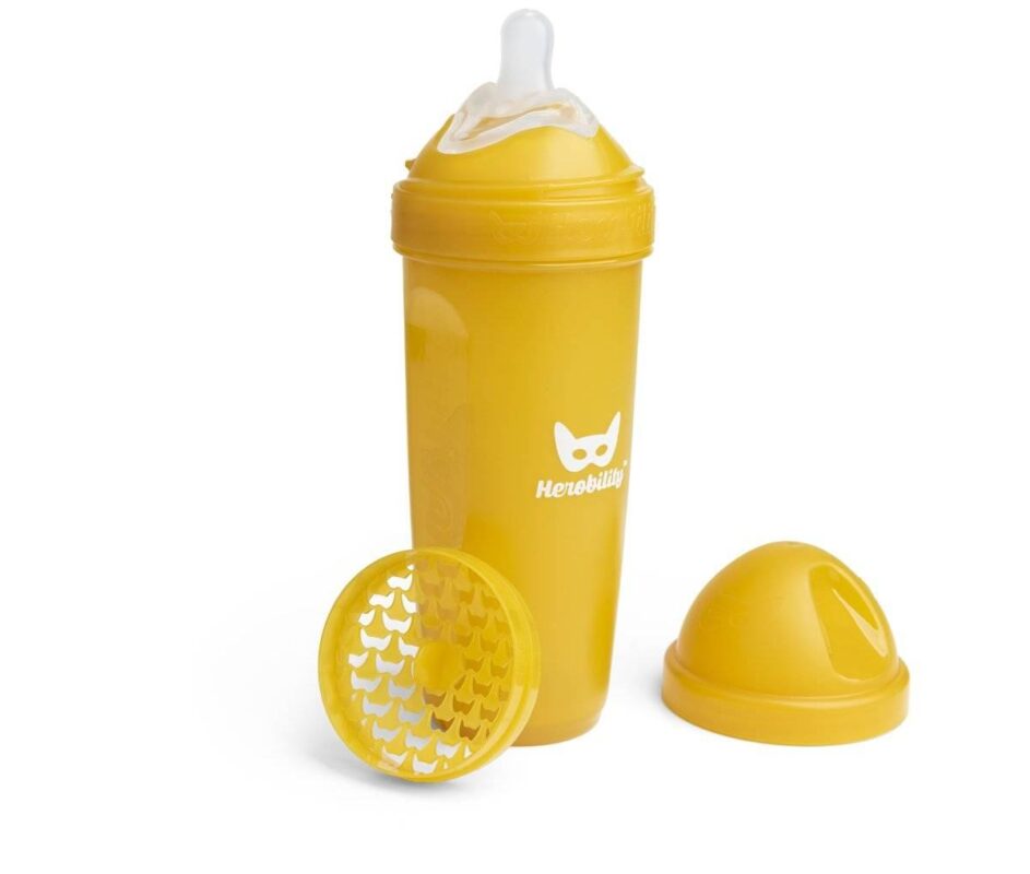 Herobility - Бутылочка Herobottle 340 ml, цвет Mustard