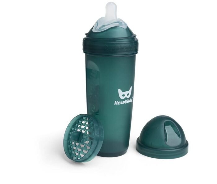 Herobility - Бутылочка Herobottle 340 ml, цвет Dark Green - Зображення 1