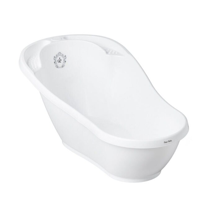 Ванночка 92 см.*Royal* зі зливом (Біло-чорний)/*TEGA* - Зображення 1