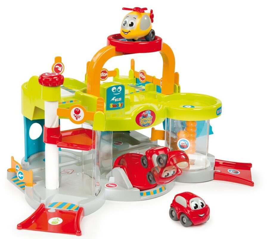Дитяча іграшка гараж SMOBY Vroom Planet