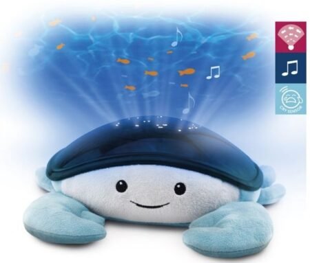 Краб нічник музичний з проектором