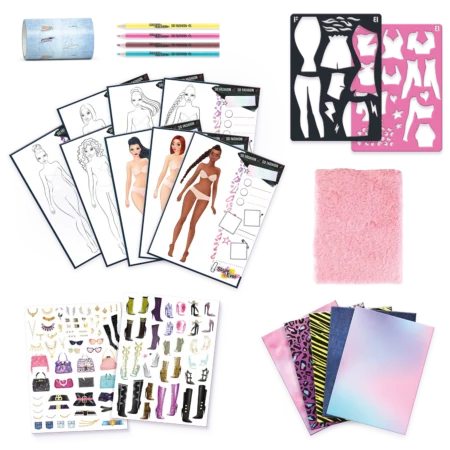 Набір для творчості Style 4 Ever *Юний дизайнер - Fashionista* - Зображення 2