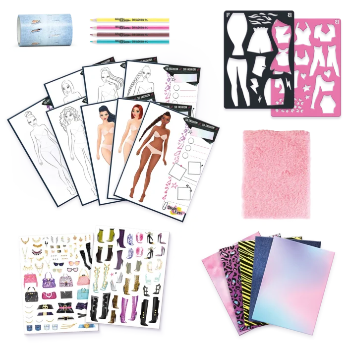 Набір для творчості Style 4 Ever *Юний дизайнер - Fashionista* - Зображення 2