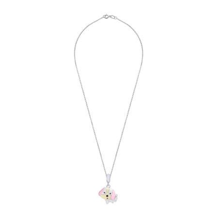 Кулон Щенятко Рожевий - Зображення 2