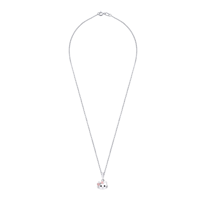 Кулон Кіті-котик рожевий - Зображення 2