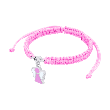 Браслет плетений Ангелик Рожевий - Зображення 3
