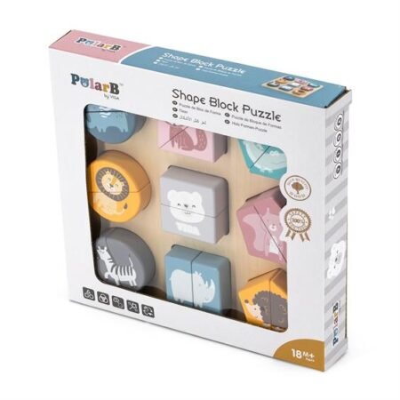 Пазл Viga Toys PolarB Форми і дикі тварини