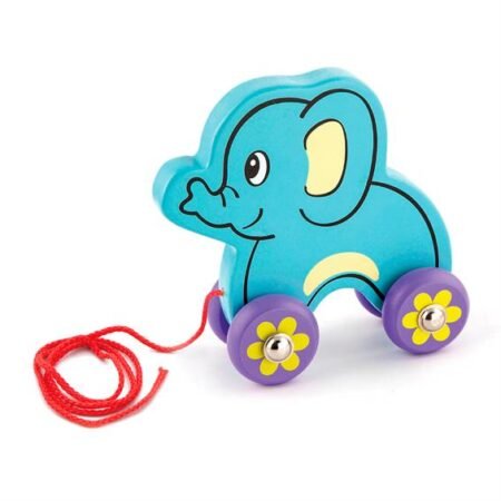Каталка Viga Toys Слоник на мотузці (50091) - Зображення 2