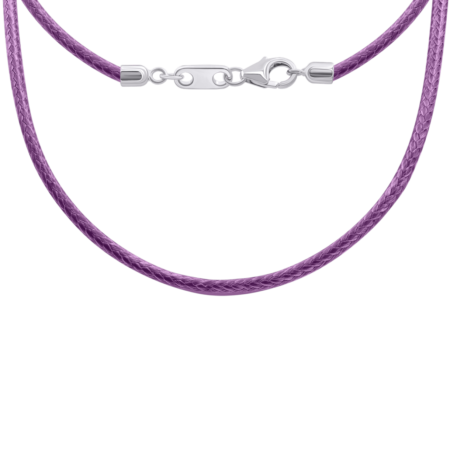 Шнурок з застібками (Терези) сливовий - Зображення 2