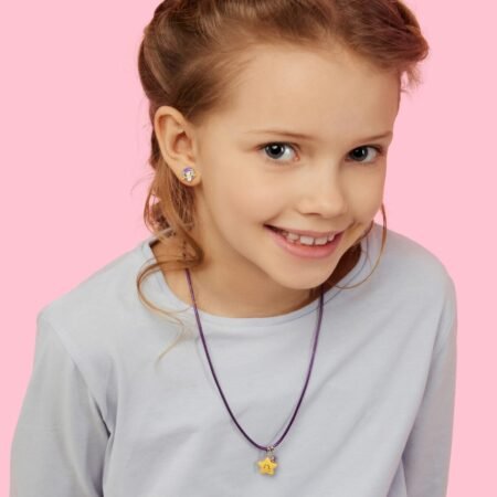 Шнурок з застібками (Терези) сливовий - Зображення 3