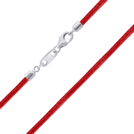 Шнурок з застібками (Стрілець) червоний