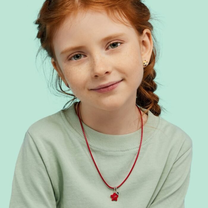 Шнурок з застібками (Стрілець) червоний - Зображення 3