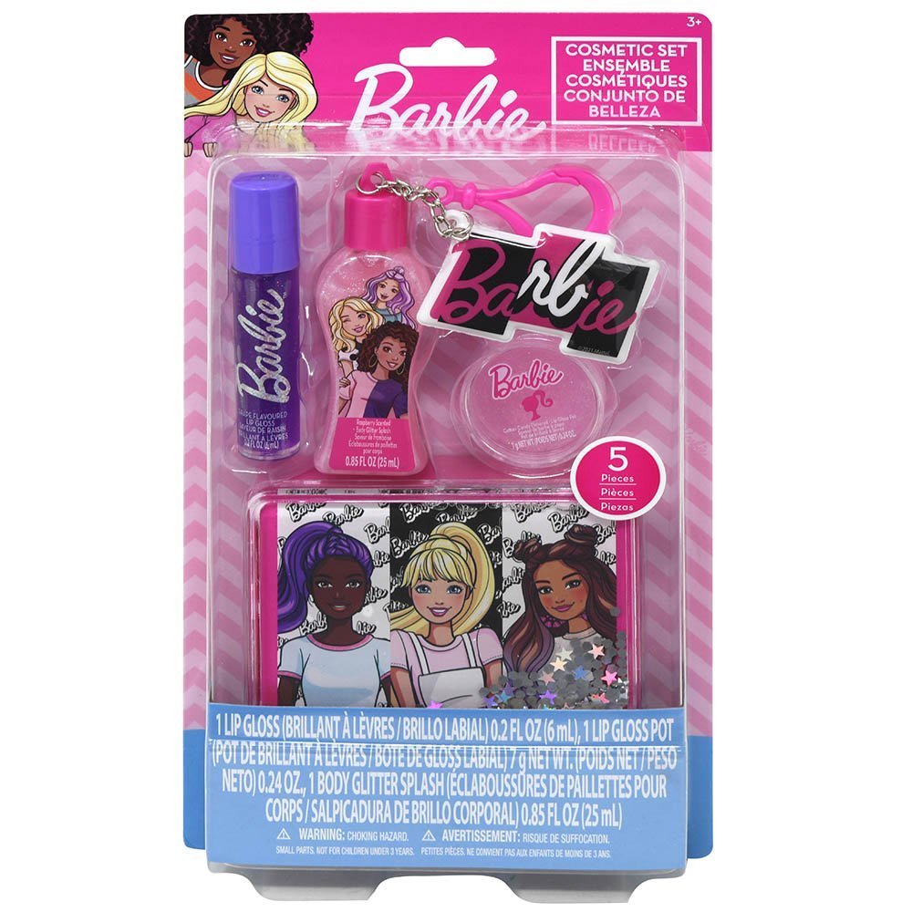 bb0062ga Подарунковий набір з косметикою Barbie 6 позицій - Зображення 1
