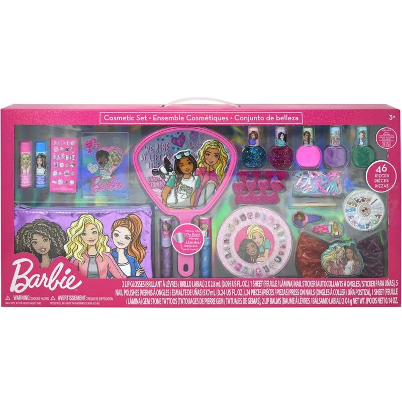 Подарунковий набір з косметикою *Barbie Mega Cosmetic Set in Box*